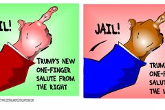 Trump-One-Finger-Salute